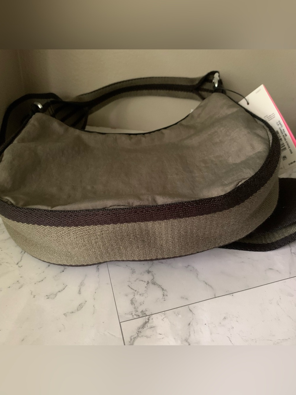 Kipling Malise Green Moss Stripe Retail 108$+ - Picture 7 of 7